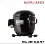 Embraco-Aspera NT6220GK (1- HP  230Volt  R404a) Κομπρεσέρ Ψυγείων Συντήρησης